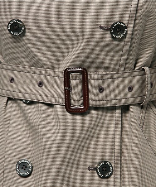 DUL DE VERRE（ダルデベール）の「トレンチコート（トレンチコート・レディース・ブラウン/ベージュ・MEDIUM）」の10枚目の写真