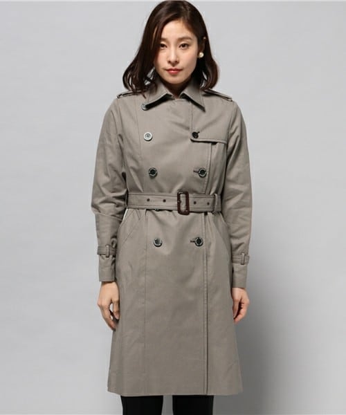 DUL DE VERRE（ダルデベール）の「トレンチコート（トレンチコート・レディース・ブラウン/ベージュ・MEDIUM）」の3枚目の写真