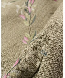 45R（フォーティファイブアール）の「ギマツイード刺繍ワンピース