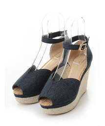 31 Sons de mode | ≪春カタログ掲載ITEM≫ストラップ付ジュートウエッジサンダル(シューズ)