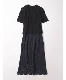 31 Sons de mode | ≪森 星ちゃん着用≫ニット×レースドッキングワンピース(ワンピース/ドレス)