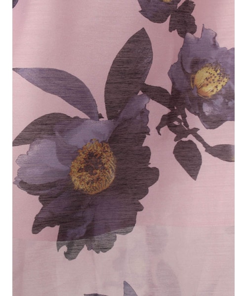 31 Sons de mode（トランテアン　ソン　ドゥ　モード）の「≪森 星ちゃん着用≫オーガンジーフラワープリントスカート（スカート・レディース・ピンク/オフホワイト・36）」の11枚目の写真