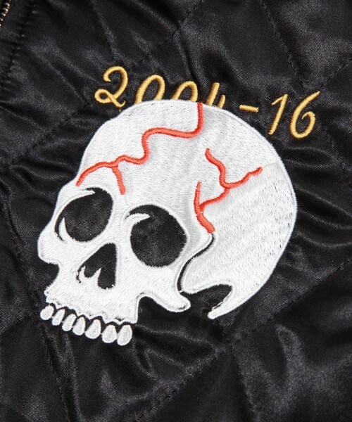 VANQUISH(ヴァンキッシュ)の「”JAPAN” スカジャン(ジャケット/アウター・ブラック・S/M/L/XL)」の7枚目の写真