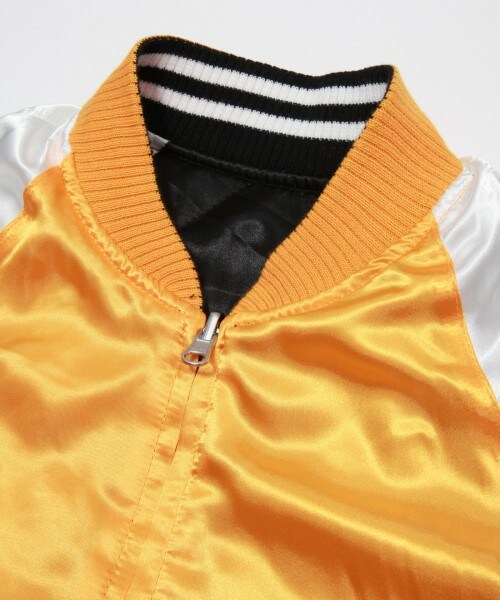 VANQUISH(ヴァンキッシュ)の「”JAPAN” スカジャン(ジャケット/アウター・ブラック・S/M/L/XL)」の13枚目の写真