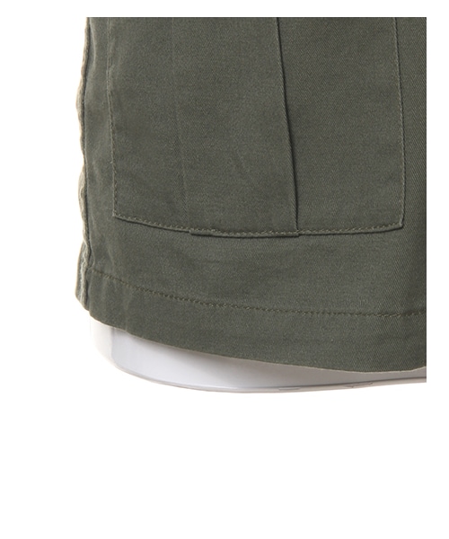 INGNI(イング)の「【春の新作】ミリタリー/ジャケット(ジャケット/アウター・レディース・オフホワイト/クロ/カーキ・M)」の7枚目の写真