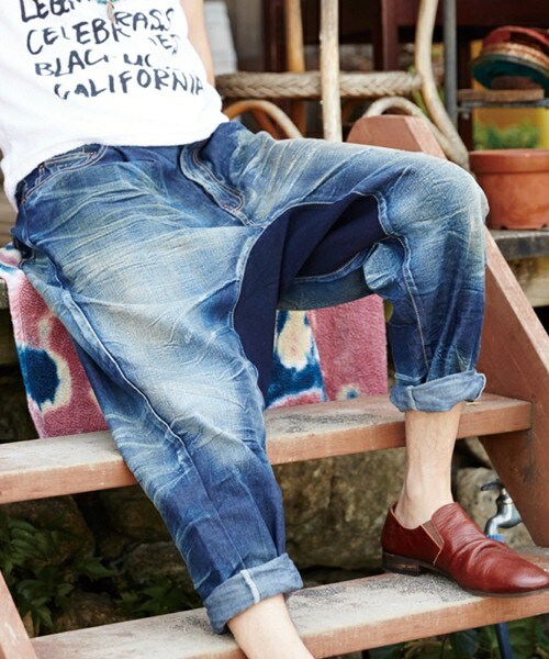 CAMBIO（カンビオ）の「GB16SM-P21-Gilbert sarrouel denim-ギルバート