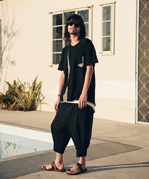 CAMBIO（カンビオ）の「GB16SM-MN12-Sarrouel sweat pants