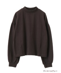 w closet | ボリューム袖ハイネックプルオーバー(トップス)