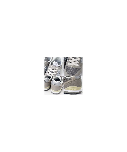 NEW BALANCE(ニューバランス)の「【NEW BALANCE ニューバランス】 KV996 - GRAY kv996-cgy(シューズ・Gray/Navy・17cm/18cm/19cm/20cm/21cm/22cm/23cm/24cm)」の3枚目の写真