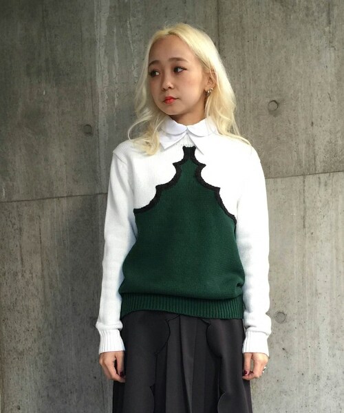 【PAMEO POSE】HYPNOS EAR WINGS KNIT TOP PAMEO POSE】HYPNOS EAR WINGS KNIT TOP ALL – PAMEO POSE