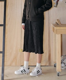 DHOLIC | フリルヘムリンクルミモレ丈スカート(スカート)