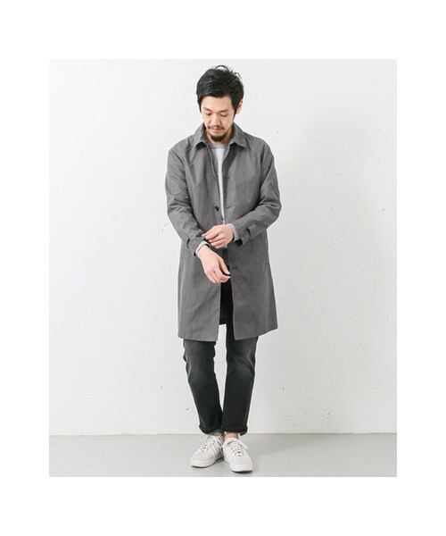 URBAN RESEARCH DOORS(アーバンリサーチドアーズ)の「Spring Coat(ジャケット/アウター・メンズ・Mustard/Beige/Khaki/Blue/杢Gry・38/40)」の8枚目の写真