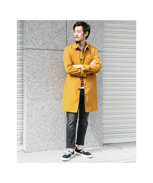 URBAN RESEARCH DOORS(アーバンリサーチドアーズ)の「Spring Coat(ジャケット/アウター・メンズ・Mustard/Beige/Khaki/Blue/杢Gry・38/40)」の16枚目の写真