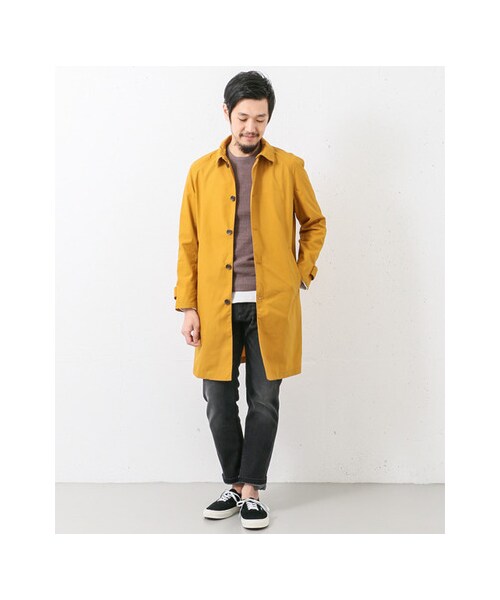 URBAN RESEARCH DOORS(アーバンリサーチドアーズ)の「Spring Coat(ジャケット/アウター・メンズ・Mustard/Beige/Khaki/Blue/杢Gry・38/40)」の18枚目の写真