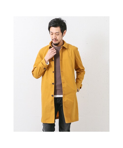URBAN RESEARCH DOORS(アーバンリサーチドアーズ)の「Spring Coat(ジャケット/アウター・メンズ・Mustard/Beige/Khaki/Blue/杢Gry・38/40)」の19枚目の写真