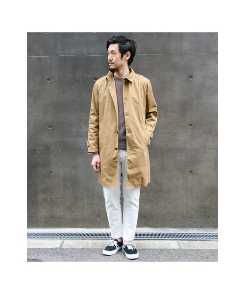 URBAN RESEARCH DOORS(アーバンリサーチドアーズ)の「Spring Coat(ジャケット/アウター・メンズ・Mustard/Beige/Khaki/Blue/杢Gry・38/40)」の11枚目の写真