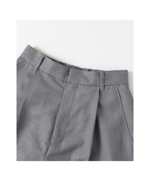 KBF（ケイビーエフ）の「ワイドワイドパンツ（パンツ・レディース・L.BEIGE/L.GRAY/BLACK・one）」の13枚目の写真