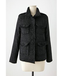 imvely | ラメツィードジャケット(ナイロンジャケット)