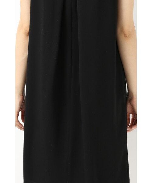 La TOTALITE（ラトータリテ）の「スリットタックワンピース（ワンピース/ドレス・ブラック/ピンク A・フリー）」の11枚目の写真