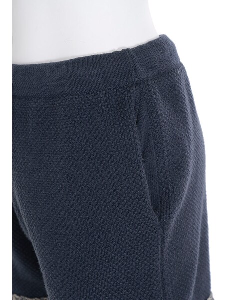 Ungrid（アングリッド）の「カラーフリンジニットショートパンツ（パンツ・レディース・オフホワイト/ネイビー・F）」の10枚目の写真