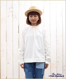 paravion | フラワーハイネックブラウス(トップス)