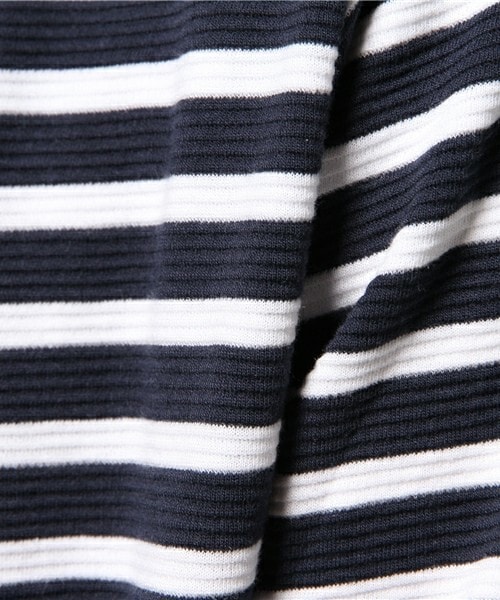 UNION STATION（ユニオンステーション）の「シンプルボーダーパーカー（パーカー・メンズ・ネイビー/ホワイト×ネイビー・MEDIUM/SMALL/LARGE/LL）」の12枚目の写真