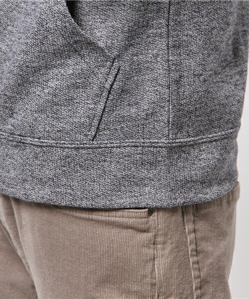UNION STATION(ユニオンステーション)の「杢調無地パーカー(パーカー・メンズ・グレー系その他/ネイビー・SMALL/MEDIUM/LARGE/LL)」の9枚目の写真