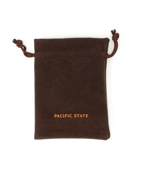 PACIFIC STATE（パシフィックステート）の「ビーズネックレス(全長70㎝・チャーム・巾着付き)（ネックレス・メンズ・ホワイト/ブラック/ターコイズブルー/レッド・FREE）」の7枚目の写真