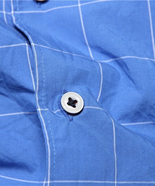 FRAPBOIS（フラボア）の「グラグラフ（シャツ/ブラウス・メンズ・ホワイト/ブルー・2/3）」の8枚目の写真