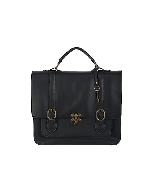 F i.n.t（フィント）の「キーモチーフ付きサッチェルバッグ/F i.n.t（バックパック/リュック・レディース・その他）」の3枚目の写真