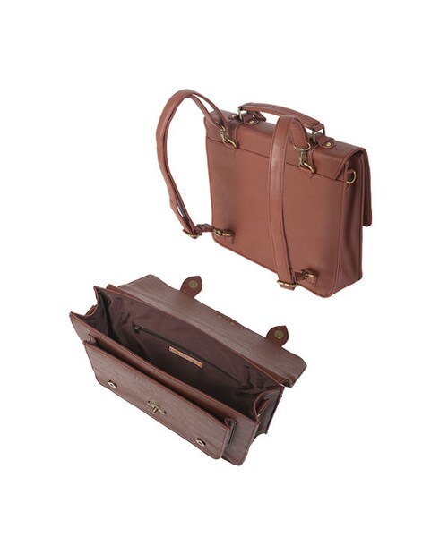 F i.n.t（フィント）の「キーモチーフ付きサッチェルバッグ/F i.n.t（バックパック/リュック・レディース・その他）」の4枚目の写真