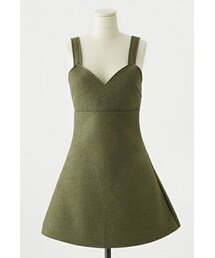 imvely | カーキビスチェワンピース(ワンピース)