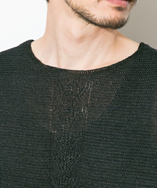 Iroquois（イロコイ）の「〈STUDIOUS限定〉和紙ニット カーキ（）」 - WEAR