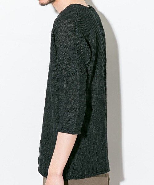 Iroquois（イロコイ）の「〈STUDIOUS限定〉和紙ニット カーキ（）」 - WEAR
