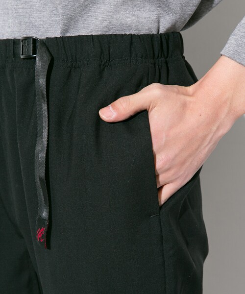 Gramicci × N.HOOLYWOOD 別注 スラックス【40】ブラック N.HOOLYWOOD（N.ハリウッド）の「Gramicciコラボスラックス