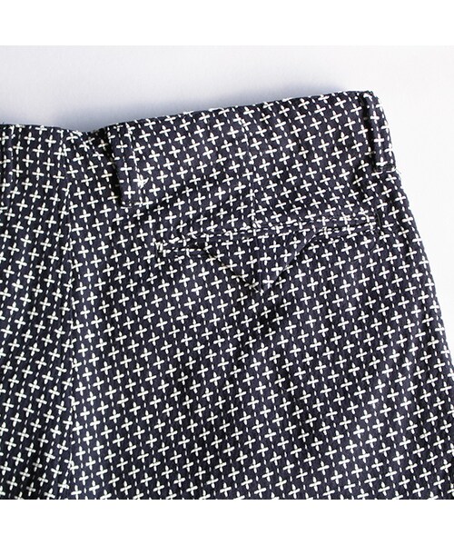 SASQUATCHfabrix.（サスクワァッチファブリックス）の「SASHIKO HAKAMA Shorts（パンツ・Navy・M/L）」の7枚目の写真
