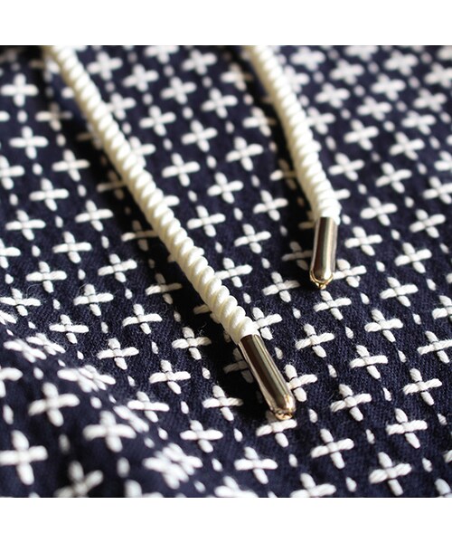 SASQUATCHfabrix.（サスクワァッチファブリックス）の「SASHIKO HAKAMA Shorts（パンツ・Navy・M/L）」の5枚目の写真