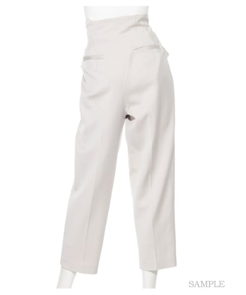 FRAY I.D（フレイアイディー）の「リボンタックパンツ（タックパンツ  