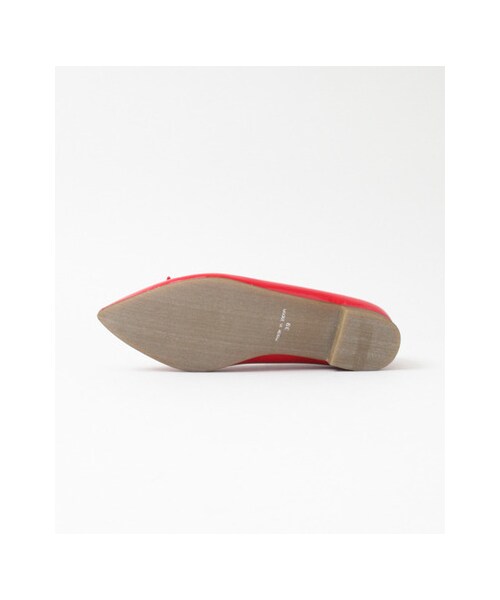 RODE SKO（ロデスコ）の「CAMERON リボンポインテッドバレエ（シューズ・レディース・RED/L.BLUE/MILKY WHT・35/36/37/38/39）」の12枚目の写真