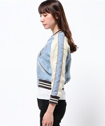 AULA（アウラ）の「AULA リバーシブルスカジャン（ブルゾン）」 - WEAR