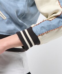 AULA（アウラ）の「AULA リバーシブルスカジャン（ブルゾン）」 - WEAR