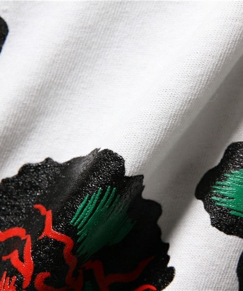 TOGA VIRILIS（トーガ ビリリース）の「TOGA VIRILIS 刺繍XプリントT