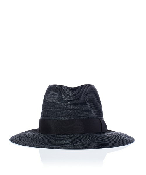 KIJIMA TAKAYUKI（キジマ　タカユキ）の「KIJIMA TAKAYUKI オーバーサイズペーパーハット（ハット・メンズ・ブラック/ホワイト・2）」の4枚目の写真