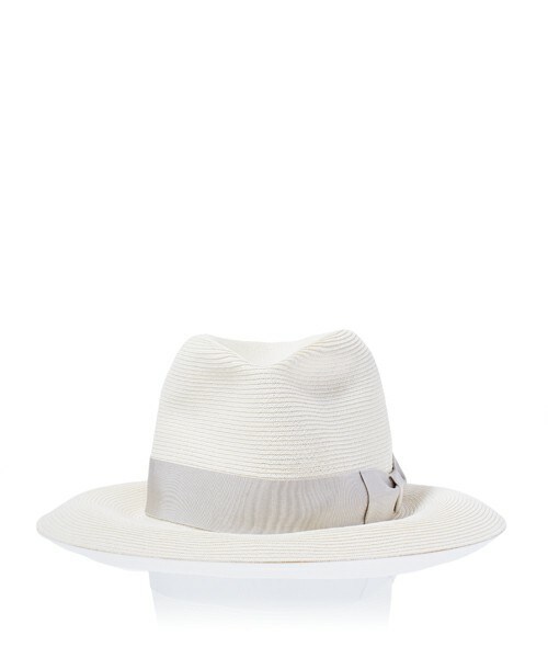 KIJIMA TAKAYUKI（キジマ　タカユキ）の「KIJIMA TAKAYUKI オーバーサイズペーパーハット（ハット・メンズ・ブラック/ホワイト・2）」の3枚目の写真