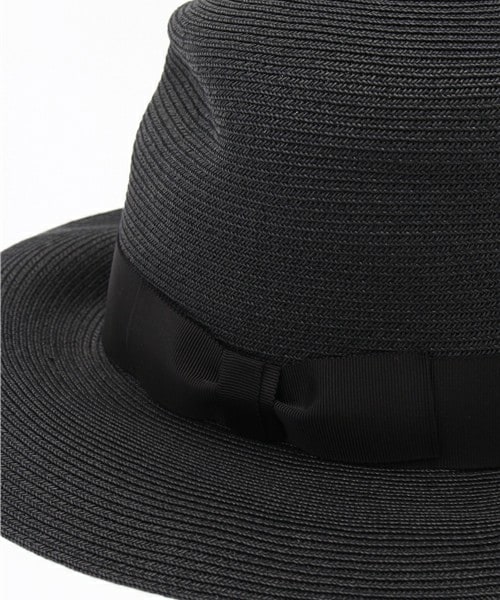 KIJIMA TAKAYUKI（キジマ　タカユキ）の「KIJIMA TAKAYUKI オーバーサイズペーパーハット（ハット・メンズ・ブラック/ホワイト・2）」の6枚目の写真