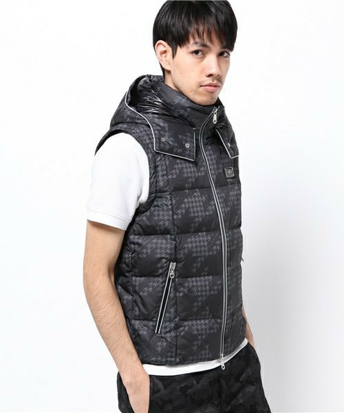 MARK&LONA マークアンドロナ ダウンジャケット ブラック系 50 MARK&LONA マークアンドロナ ダウンジャケット ブラック系 50