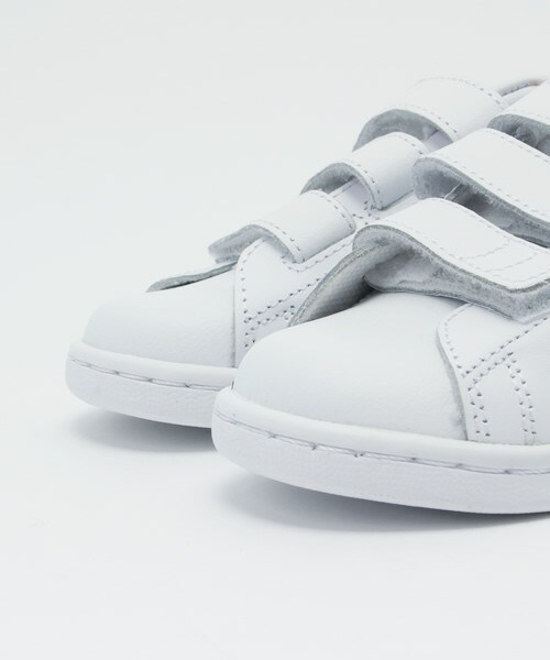 adidas（アディダス）の「ベビー キッズ アディダス スタンスミス ベルクロ adidas STAN SMITH CF I S74782（スニーカー・キッズ・ホワイト・14cm/16cm/13cm/15cm）」の6枚目の写真