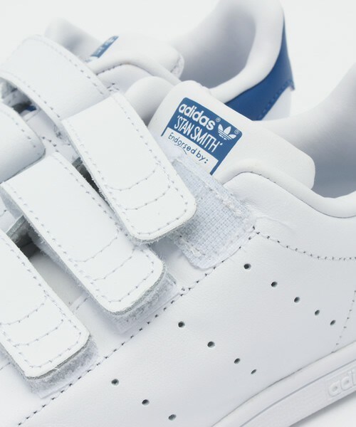 adidas（アディダス）の「ベビー キッズ アディダス スタンスミス ベルクロ adidas STAN SMITH CF I S74782（スニーカー・キッズ・ホワイト・14cm/16cm/13cm/15cm）」の7枚目の写真