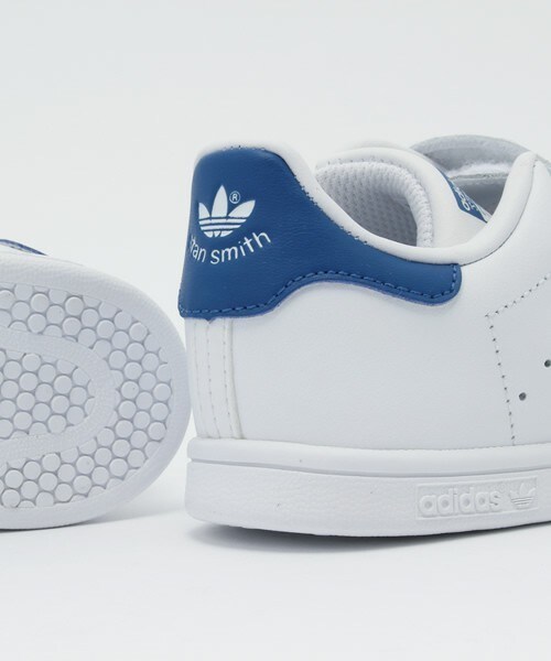 adidas（アディダス）の「ベビー キッズ アディダス スタンスミス ベルクロ adidas STAN SMITH CF I S74782（スニーカー・キッズ・ホワイト・14cm/16cm/13cm/15cm）」の8枚目の写真