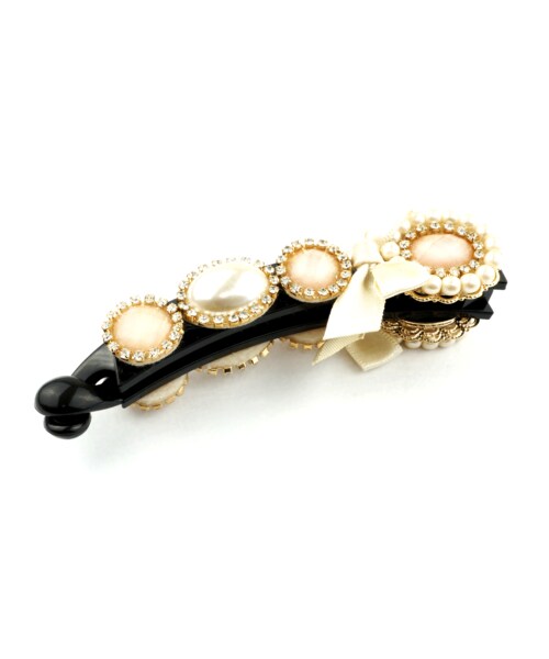 【新品・未使用】BIBI パール バナナクリップ/　パール他 6a0c837ee4bce87592a0deb296bf01